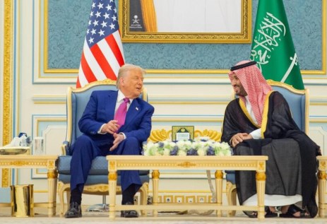 ولي العهد السعودي الأمير محمد بن سلمان والرئيس الأمريكي دونالد ترامب ا